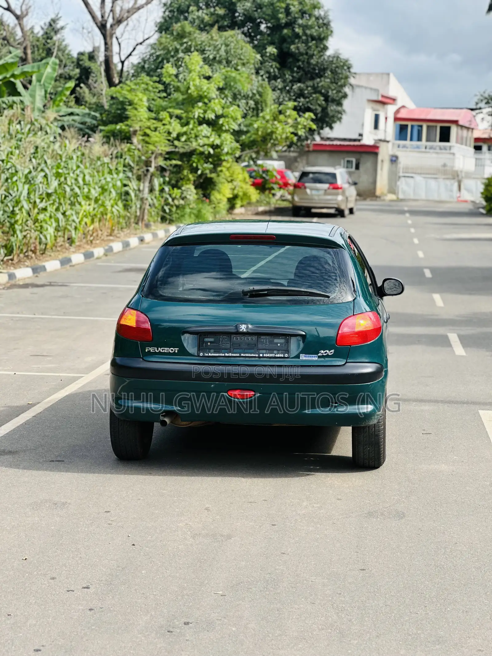 Peugeot 206 2004 Green