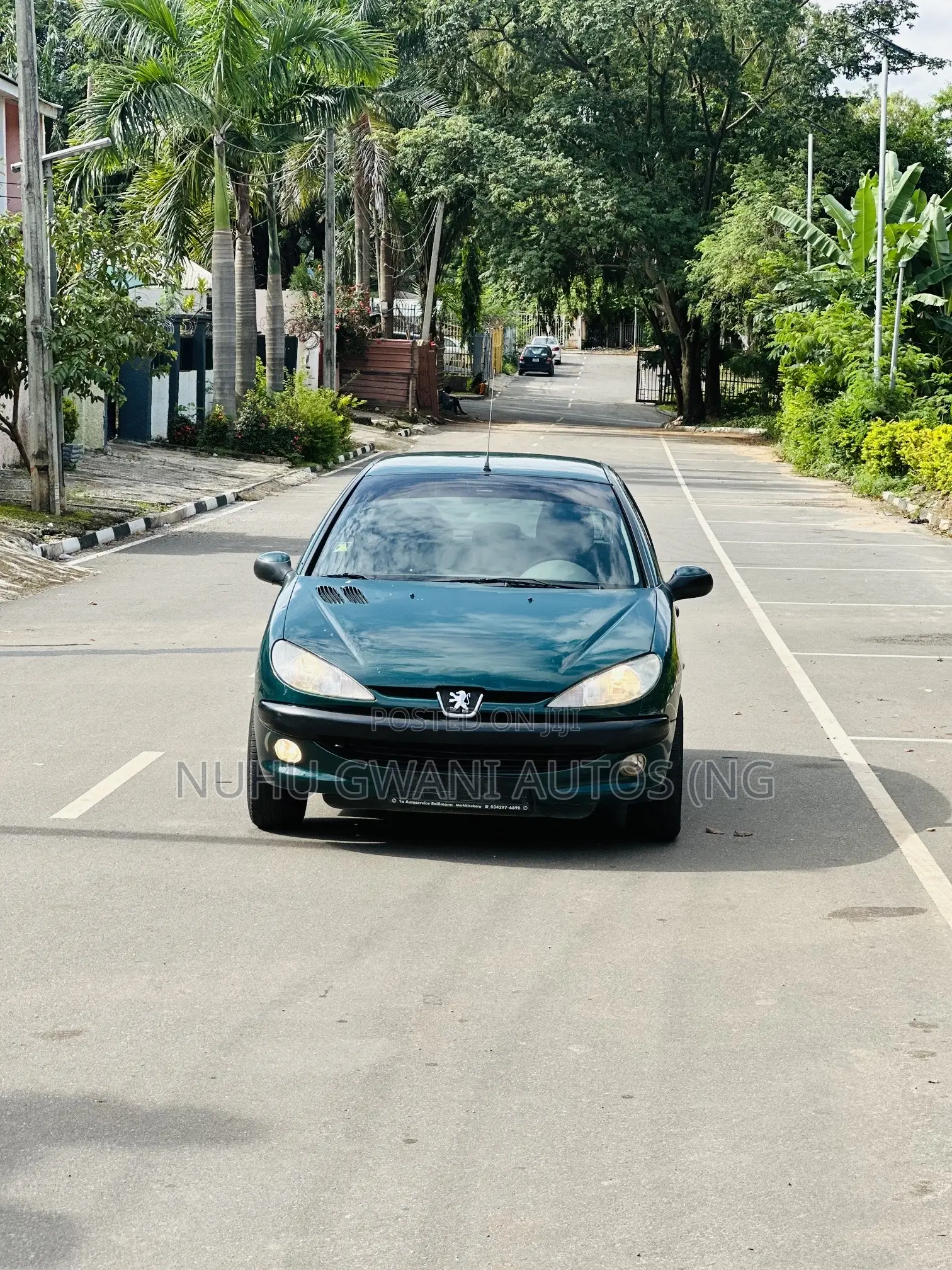 Peugeot 206 2004 Green