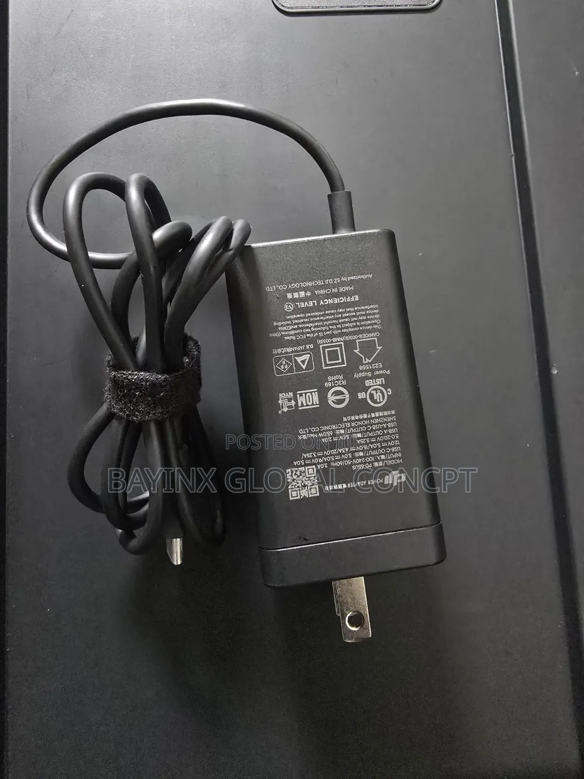 DJI 65Watts Power Adapter