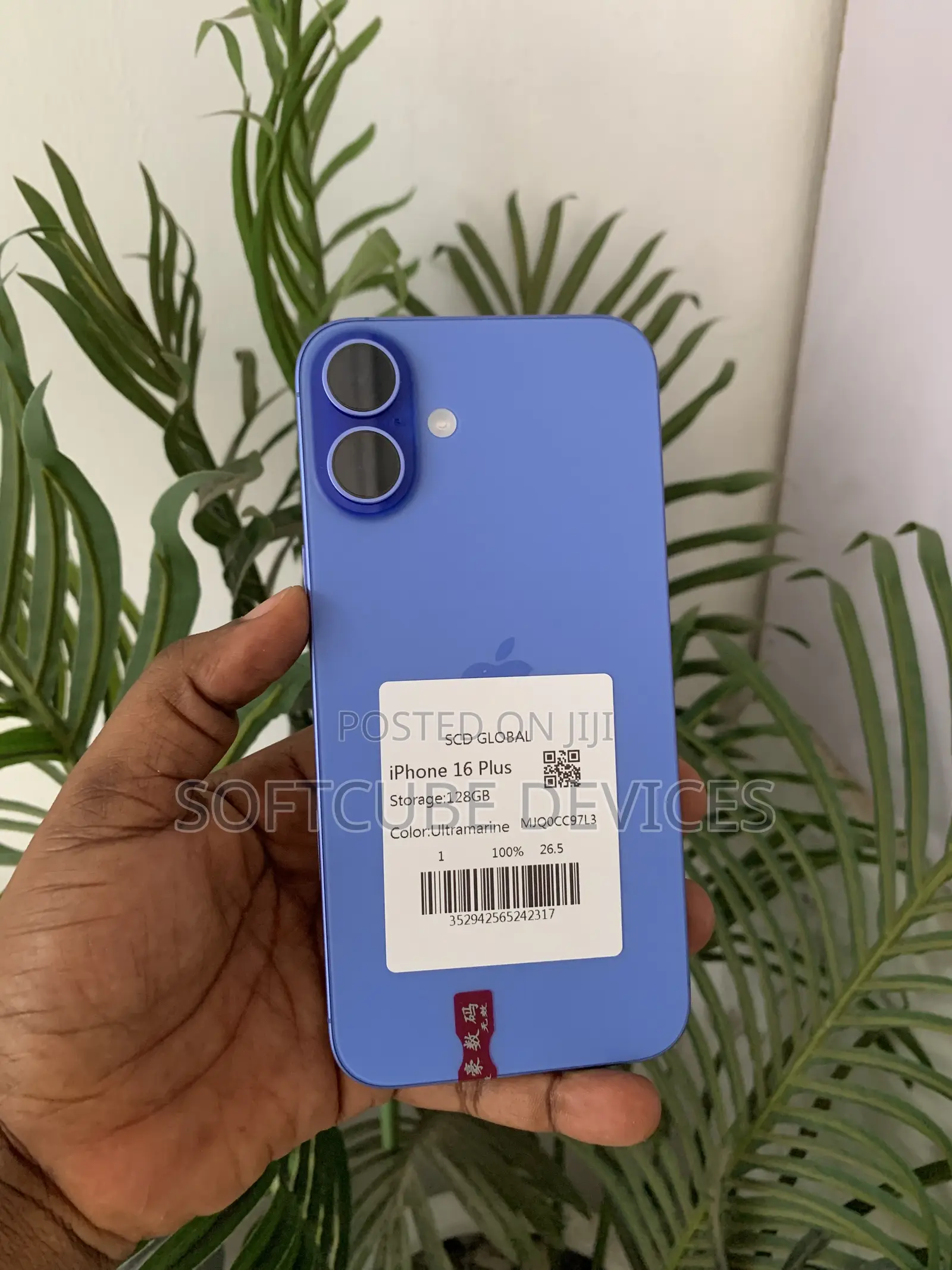 Apple iPhone 16 Plus 128 GB Blue