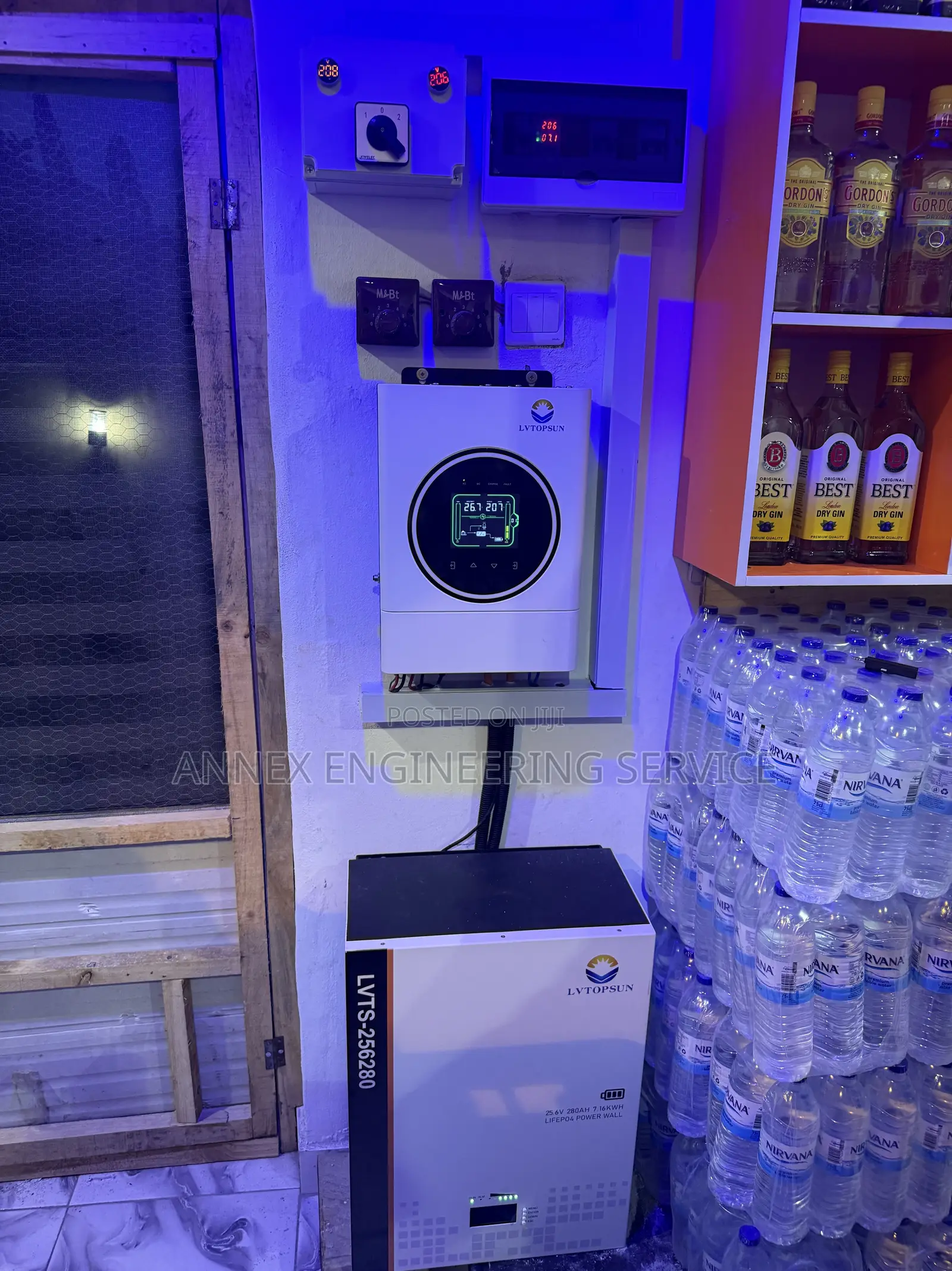 7.2 Kilowatt Inverter System Installation