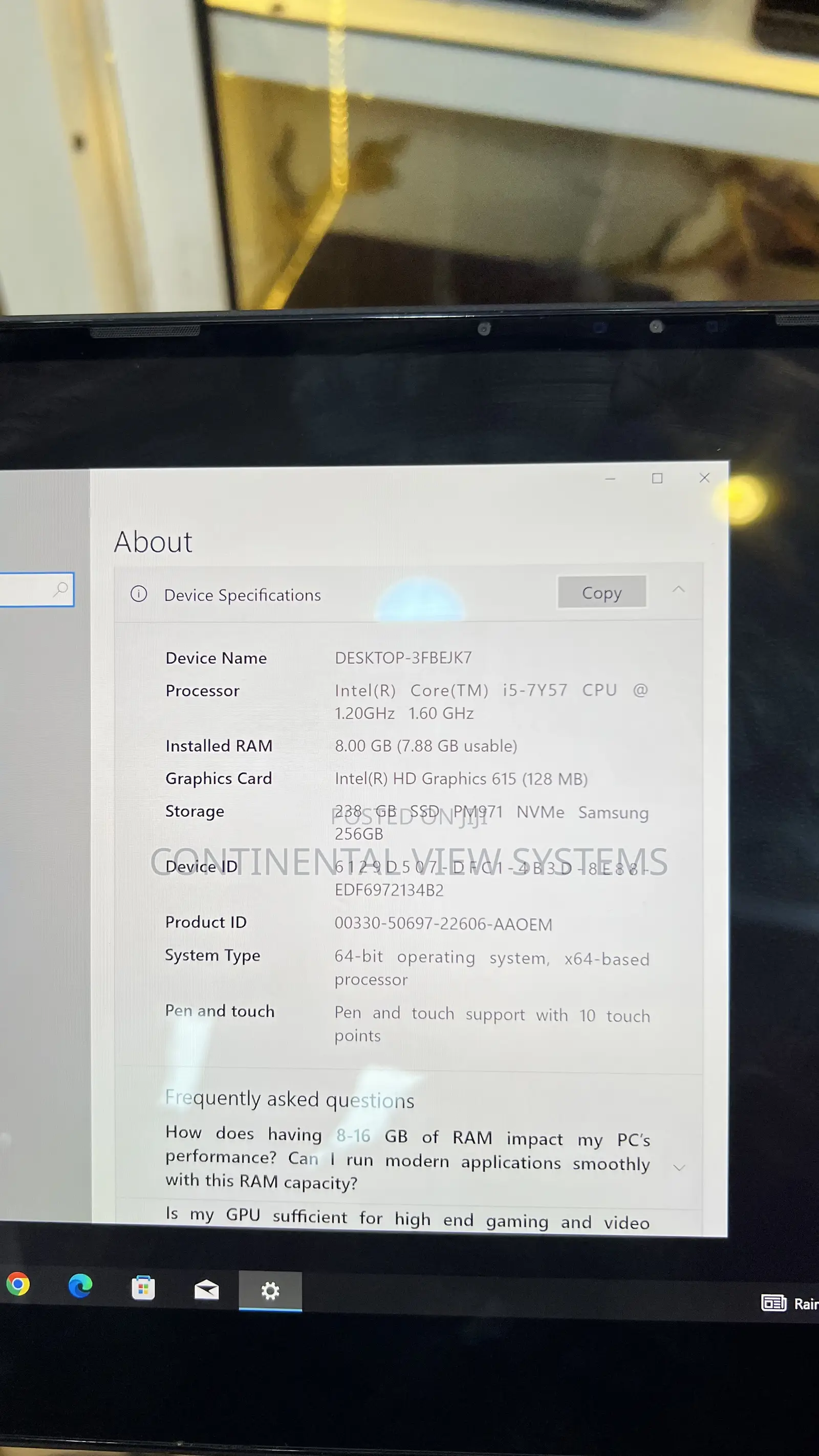 Laptop Dell Latitude 12 7285 8GB Intel Core i5 SSD 256GB