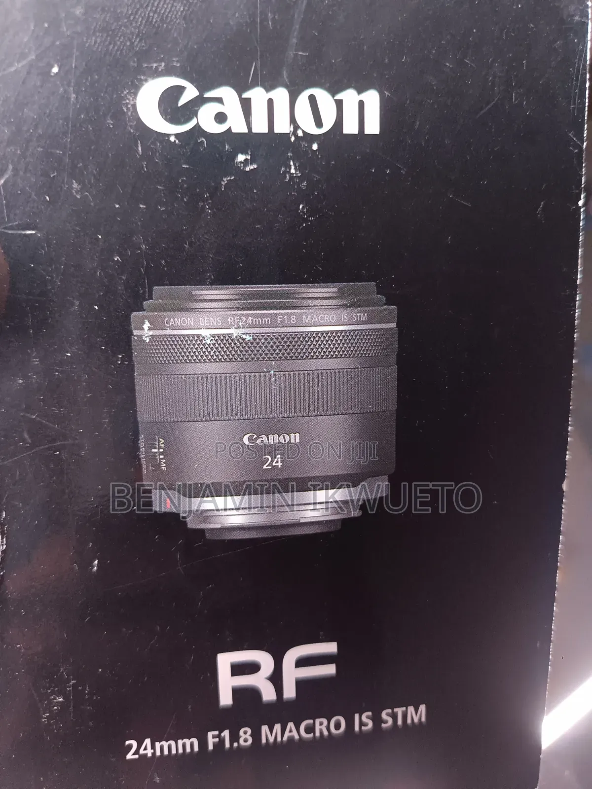 24mm Canon RF Macro Lens F1.8 (Open Box)