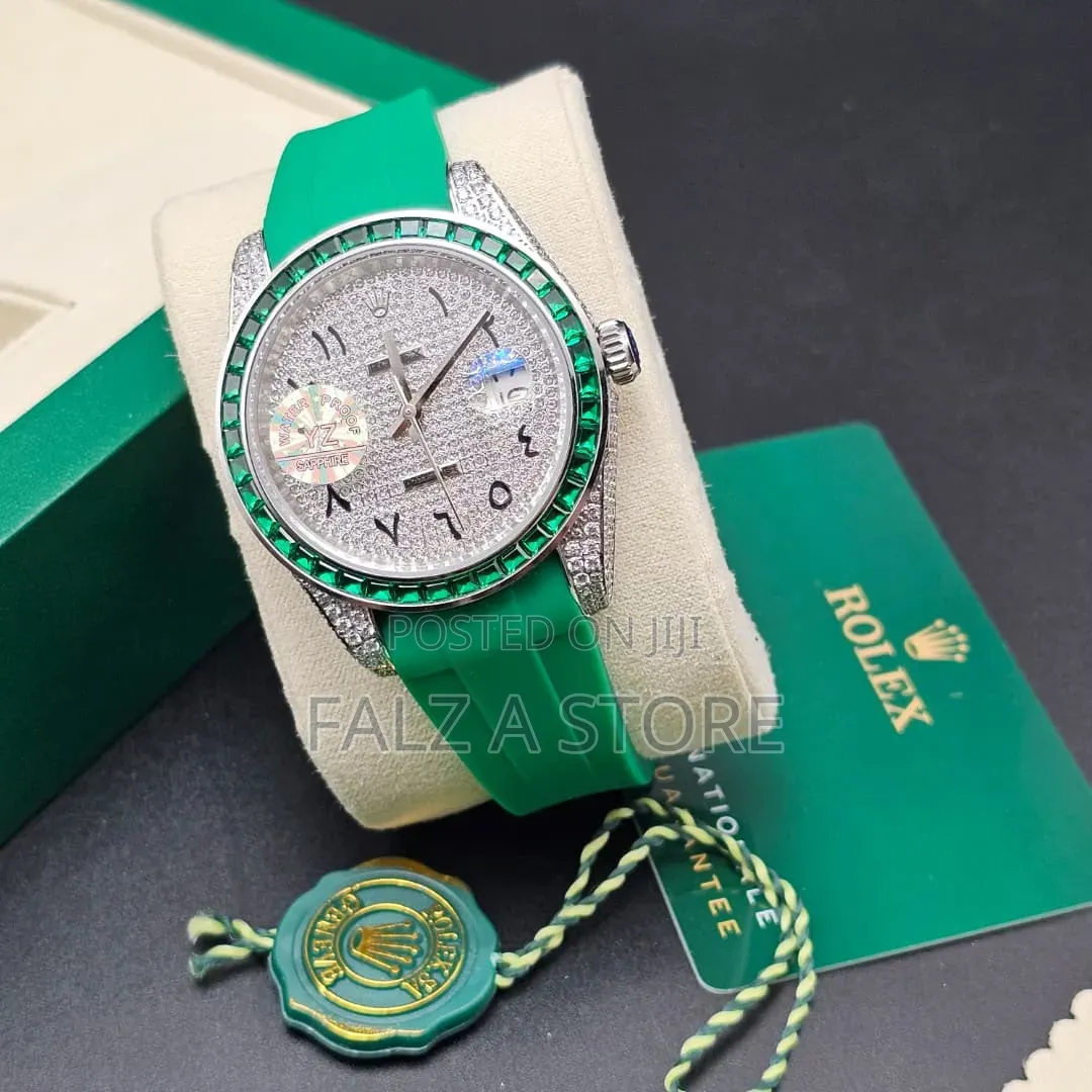 Rolex Rubber 2026 Model Wristwatch (Mechanical Movement)