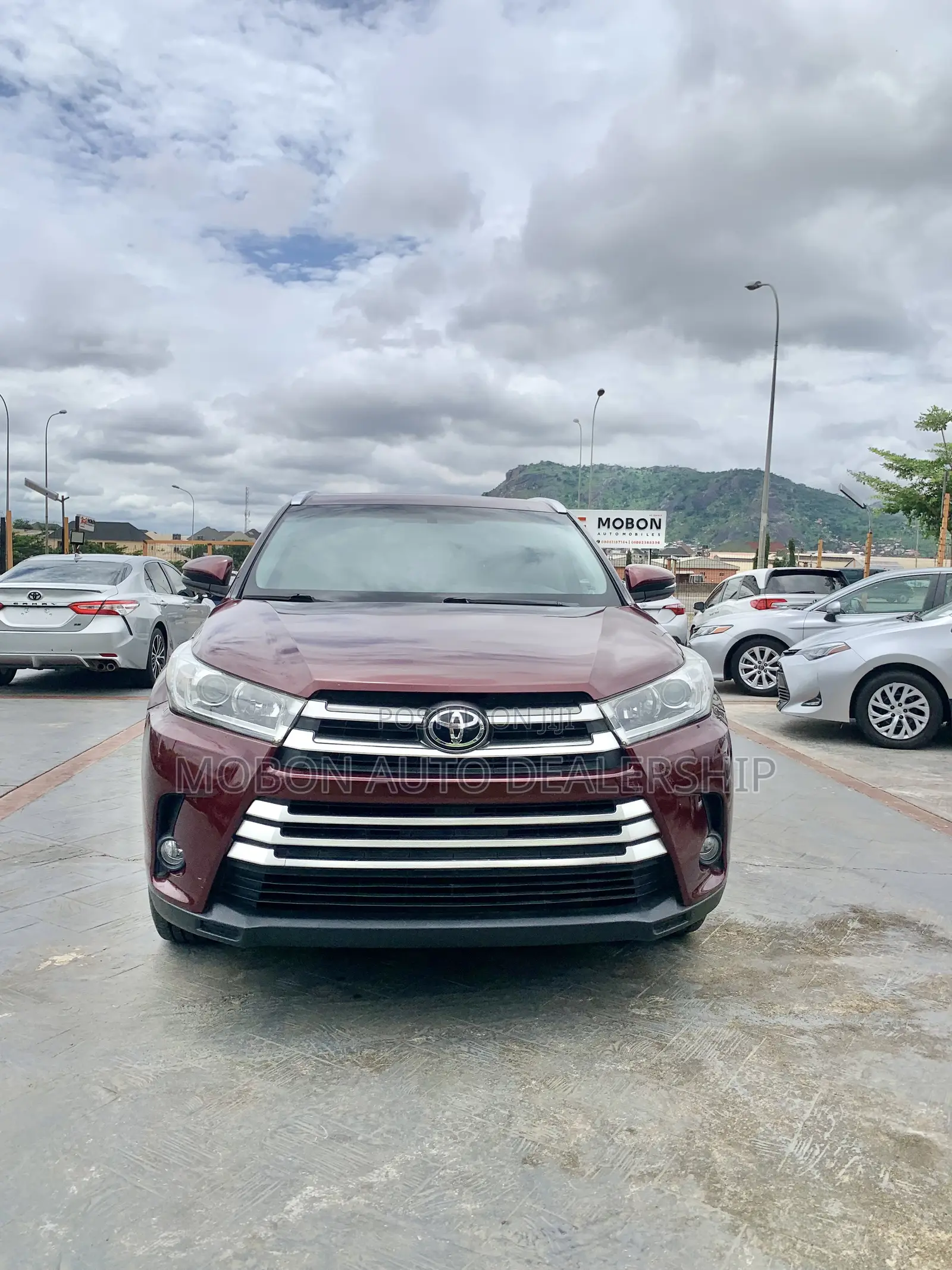 Toyota Highlander 2014 Maroon