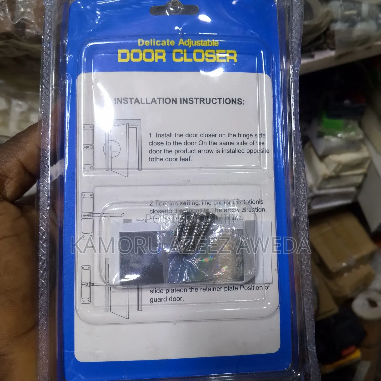 Delicate Adjustable Door Closer Best Qoulity