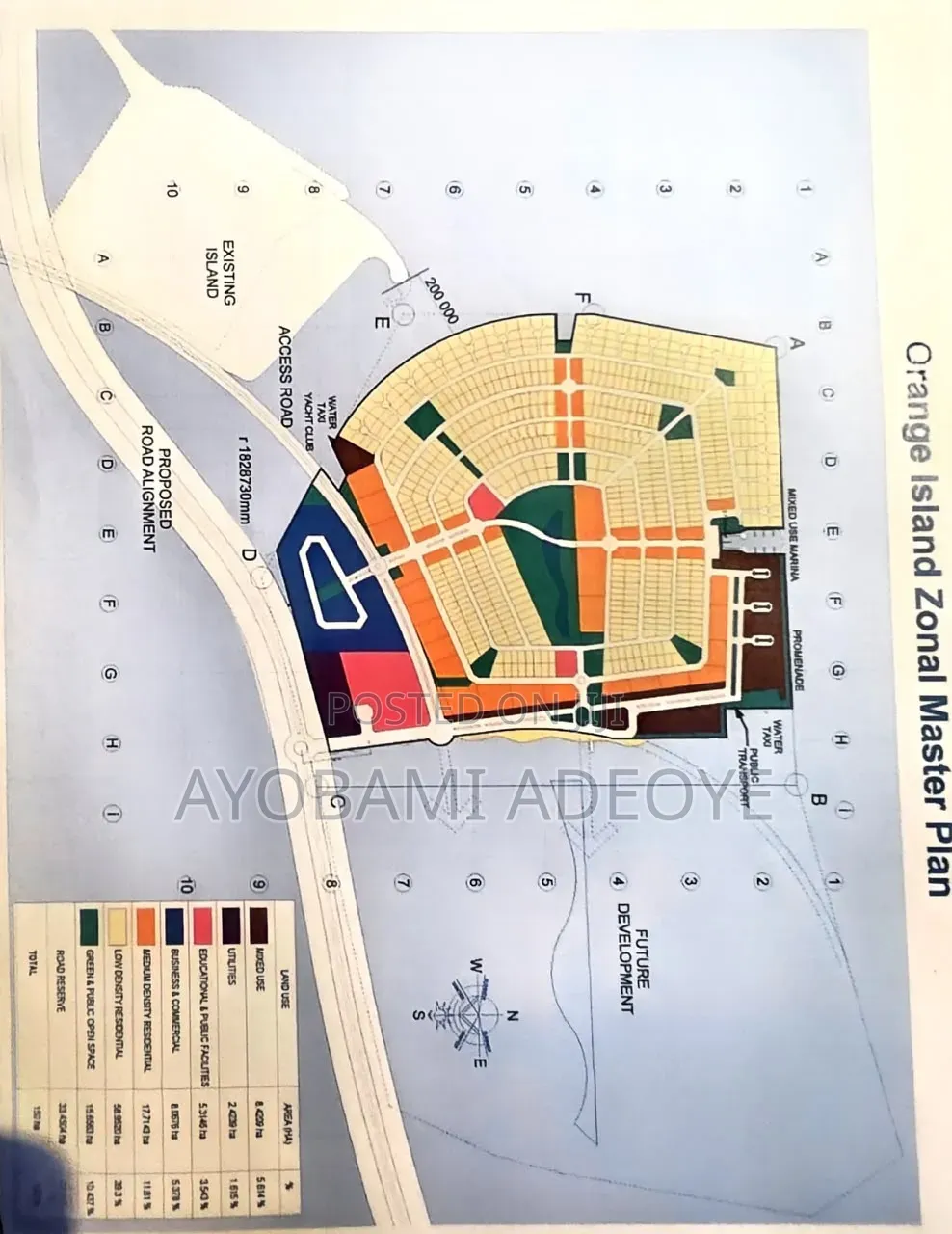 1000sqm of Land at Orange Island Lekki