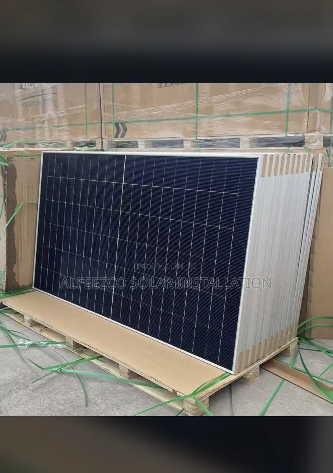 650watt Bifacial Solar Pannel