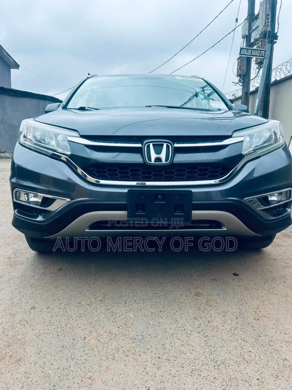 Honda CR-V Touring 4dr SUV AWD (2.4L 4cyl CVT) 2016 Gray