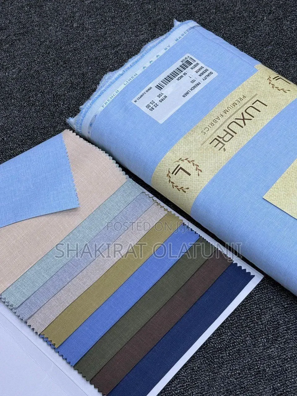 Quality Plain Linen #5000 Per Yard