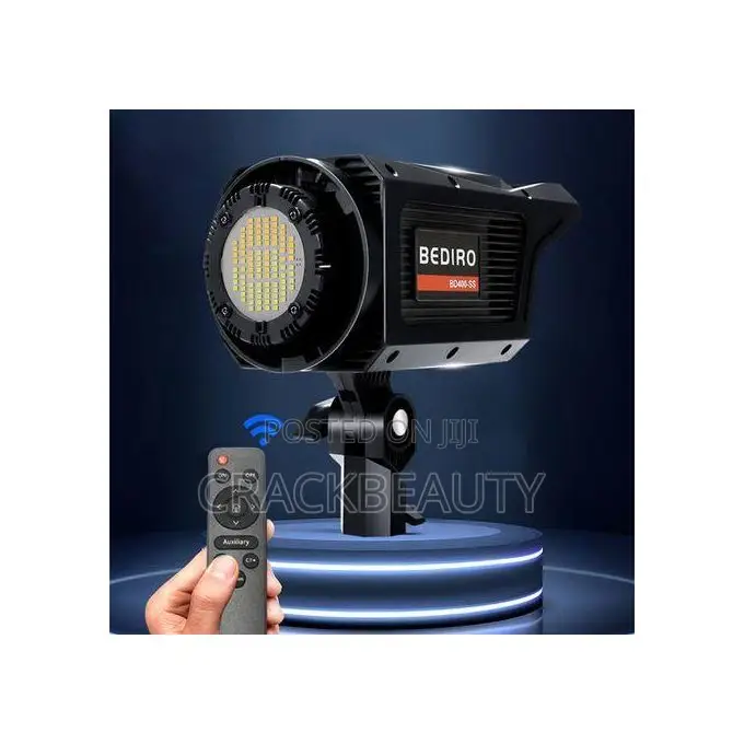 Led Bediro Bd400-Ss Video Light Kit + Strong and Durable Tripod Stand