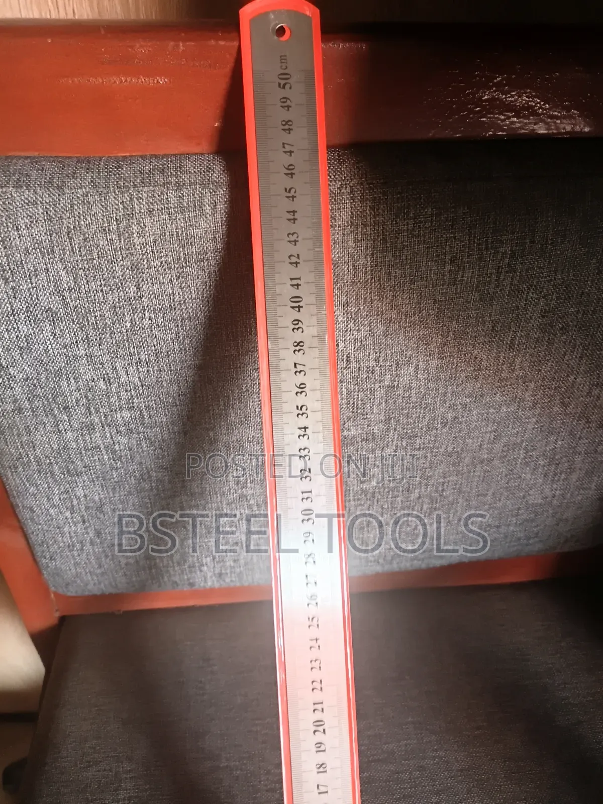 50cm Stainless Steel Measuring Rule – Precision Steel Ruler