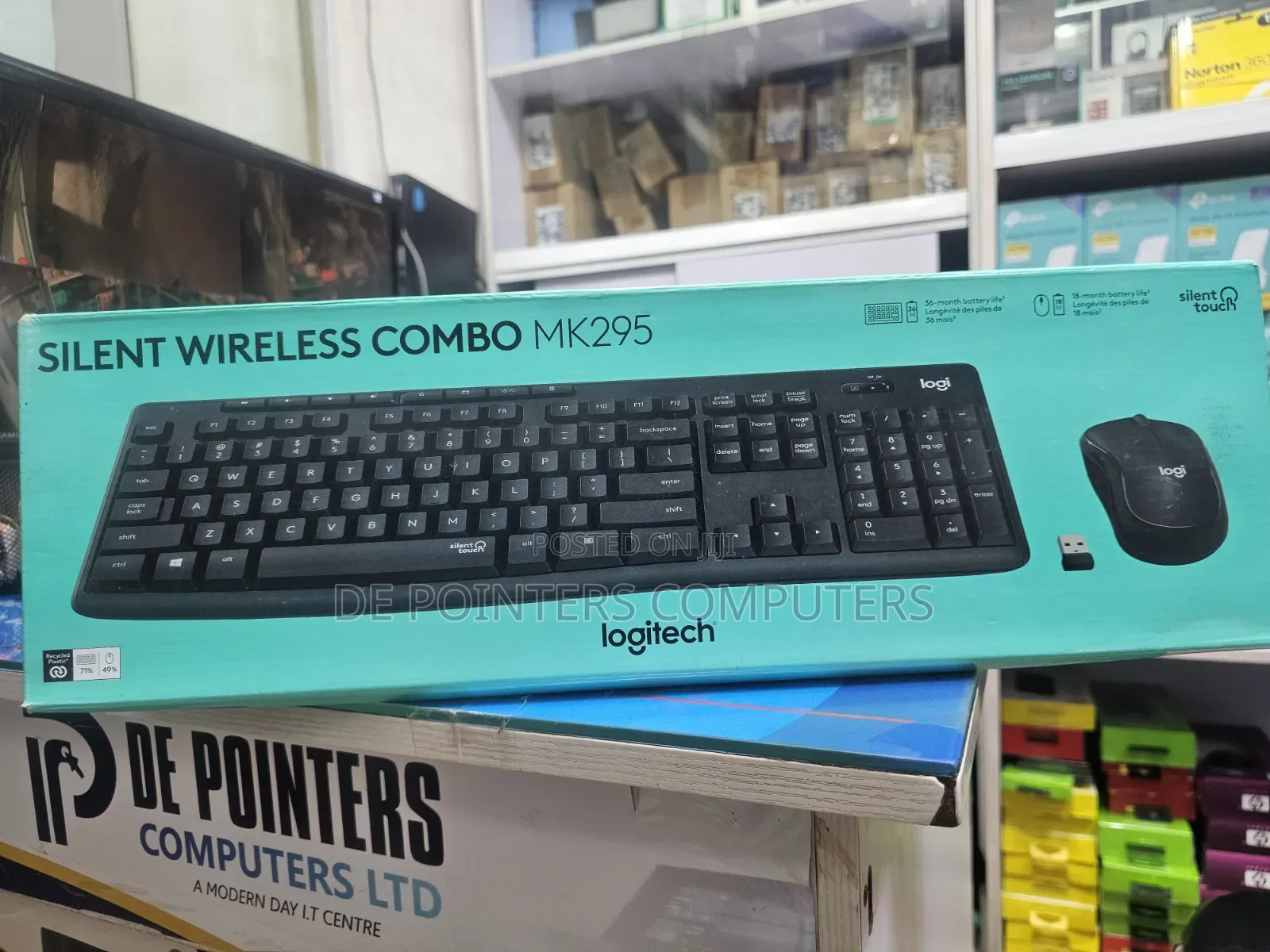 MK295 Silent Keyboard and Mouse