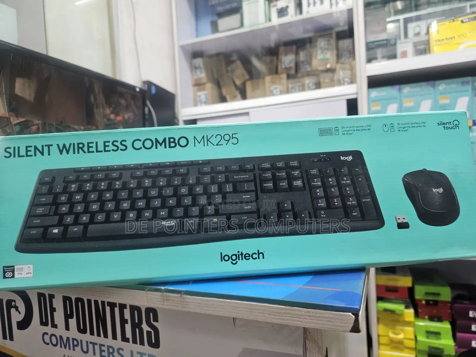 MK295 Silent Keyboard and Mouse