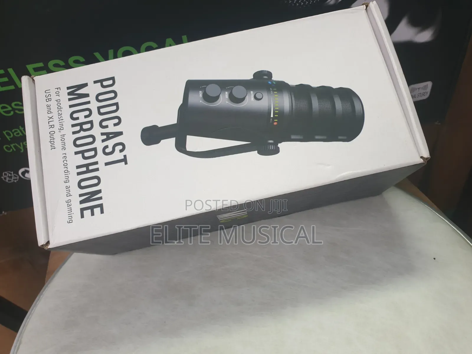 USB and XLR Podcast Microphones
