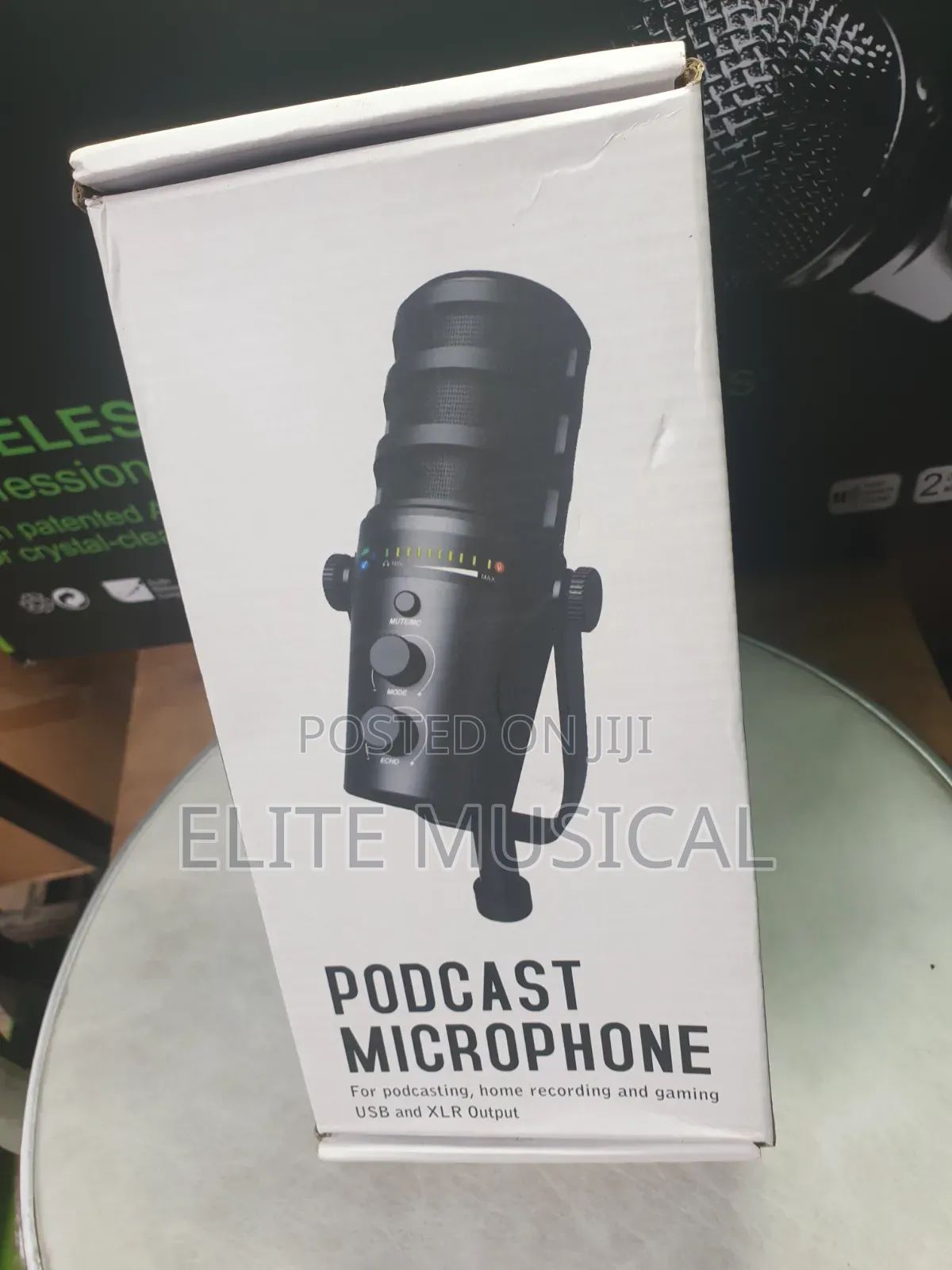 USB and XLR Podcast Microphones