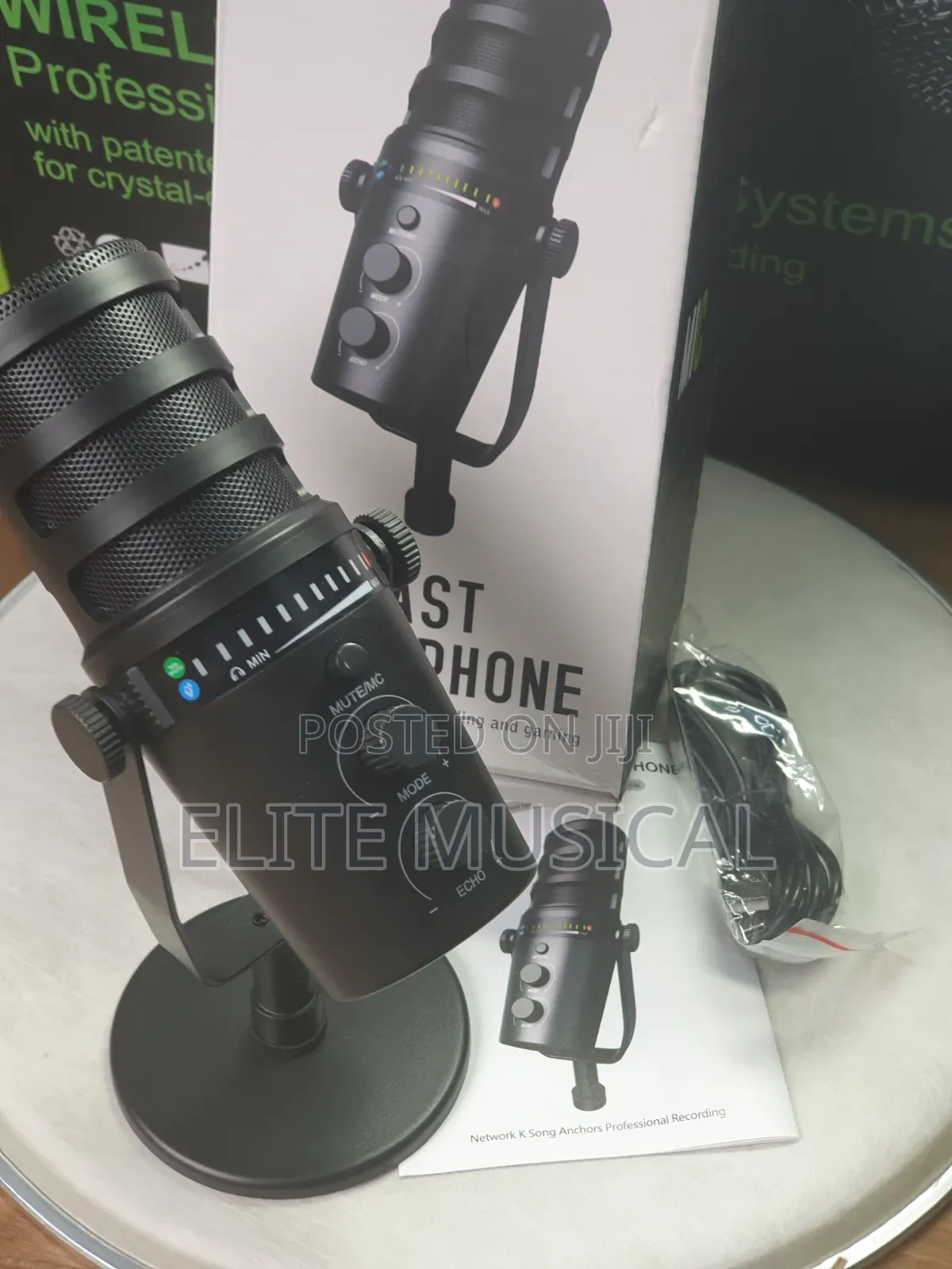 USB and XLR Podcast Microphones