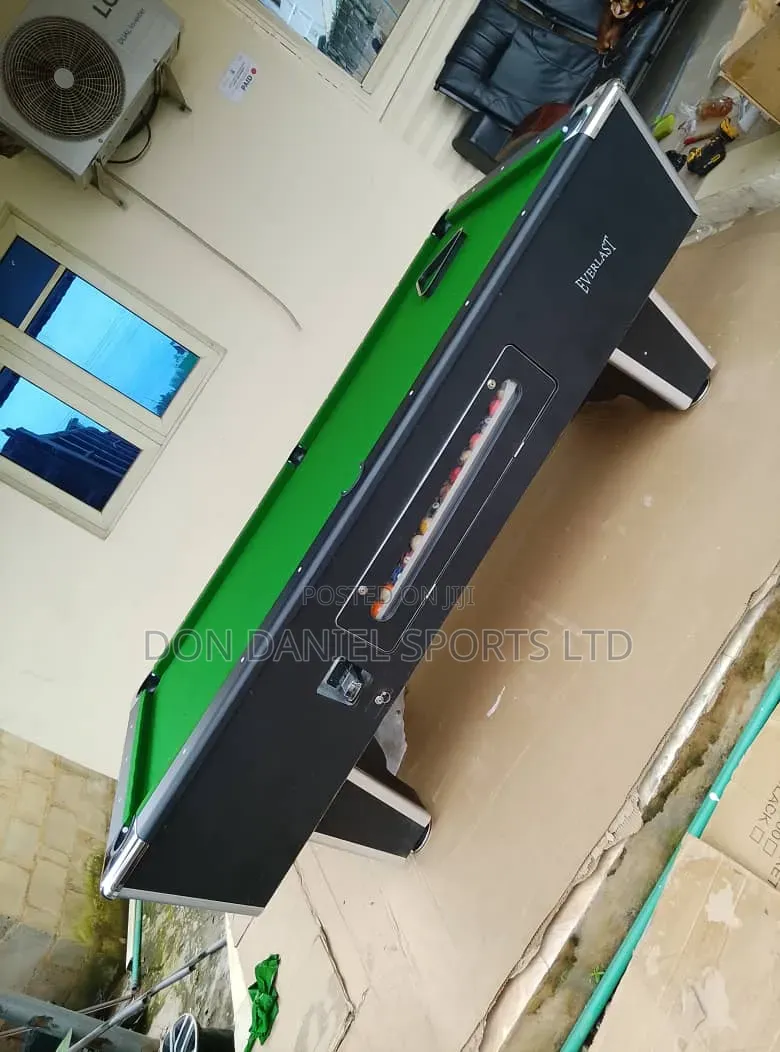 Foreign Marble Nd Coins Snooker Table