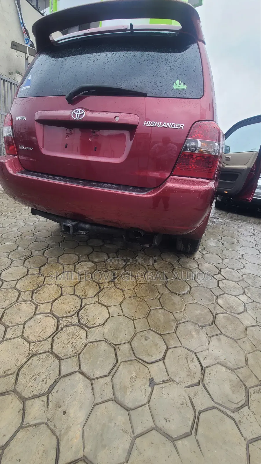 Toyota Highlander 2007 Red