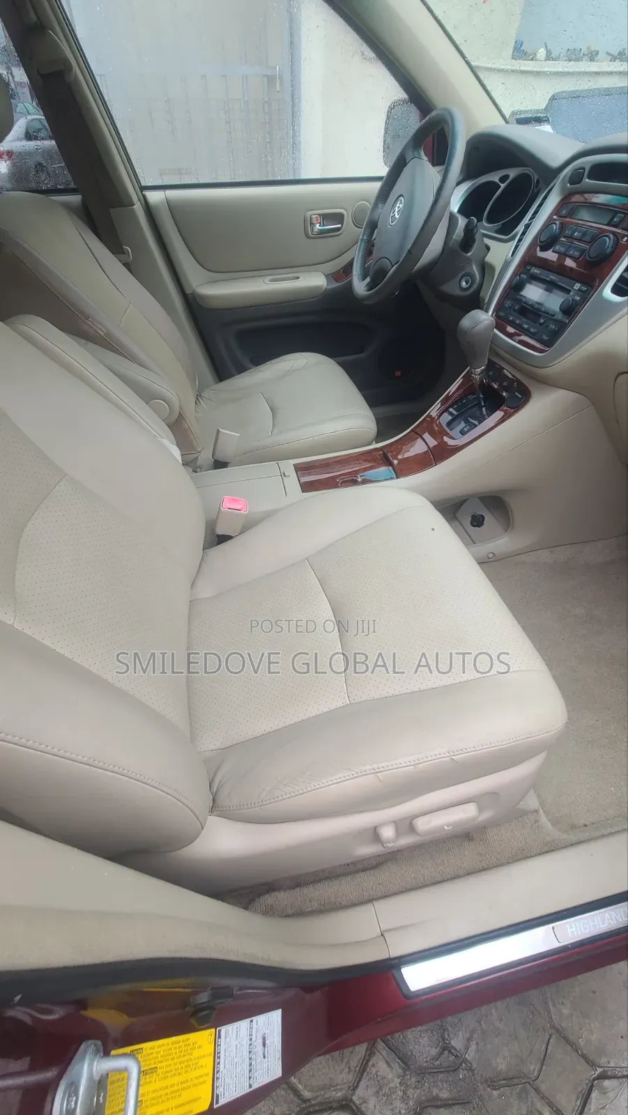 Toyota Highlander 2007 Red