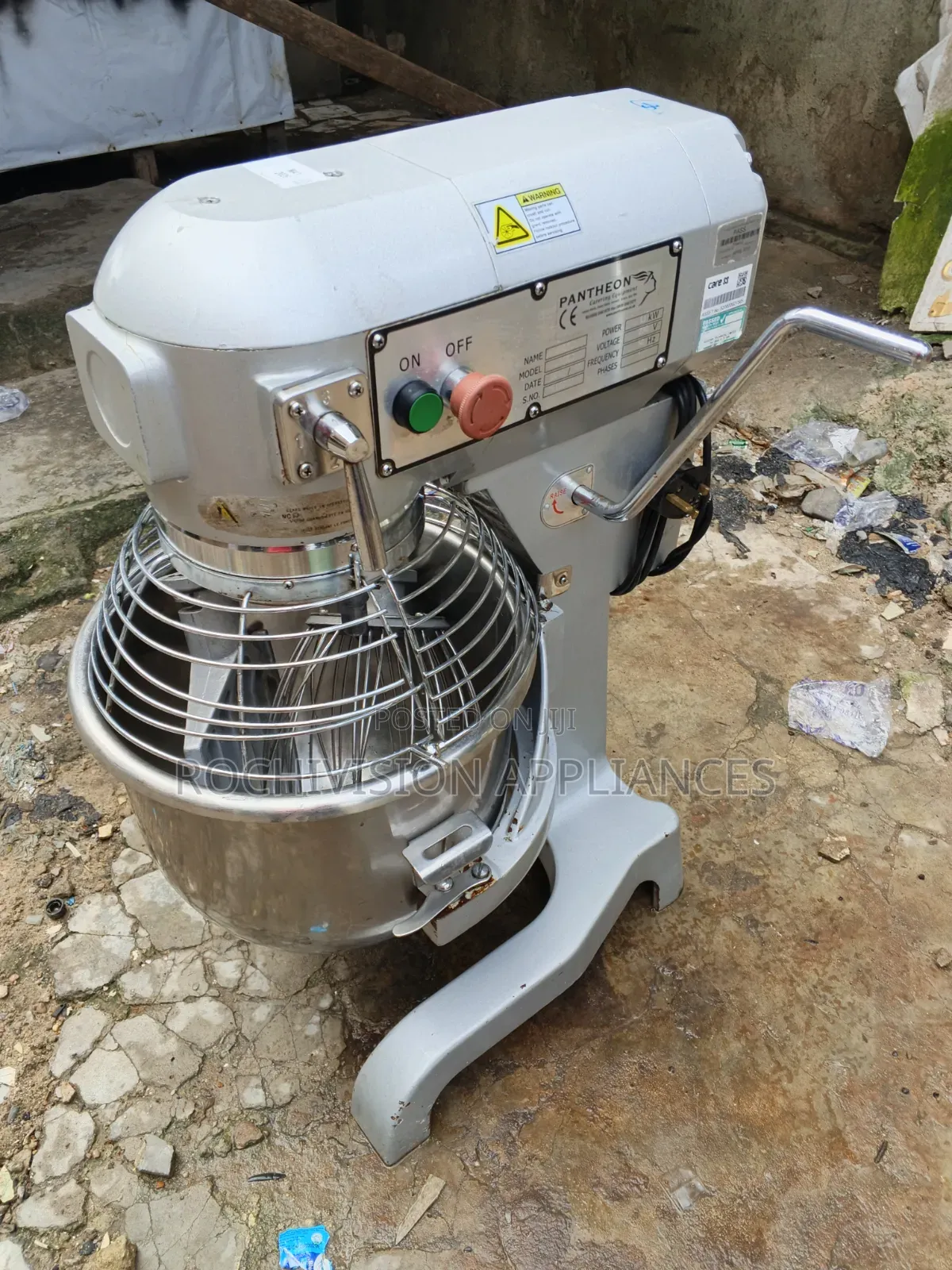 PANTHEON 20liter Mixer Cake and Dough Mixer