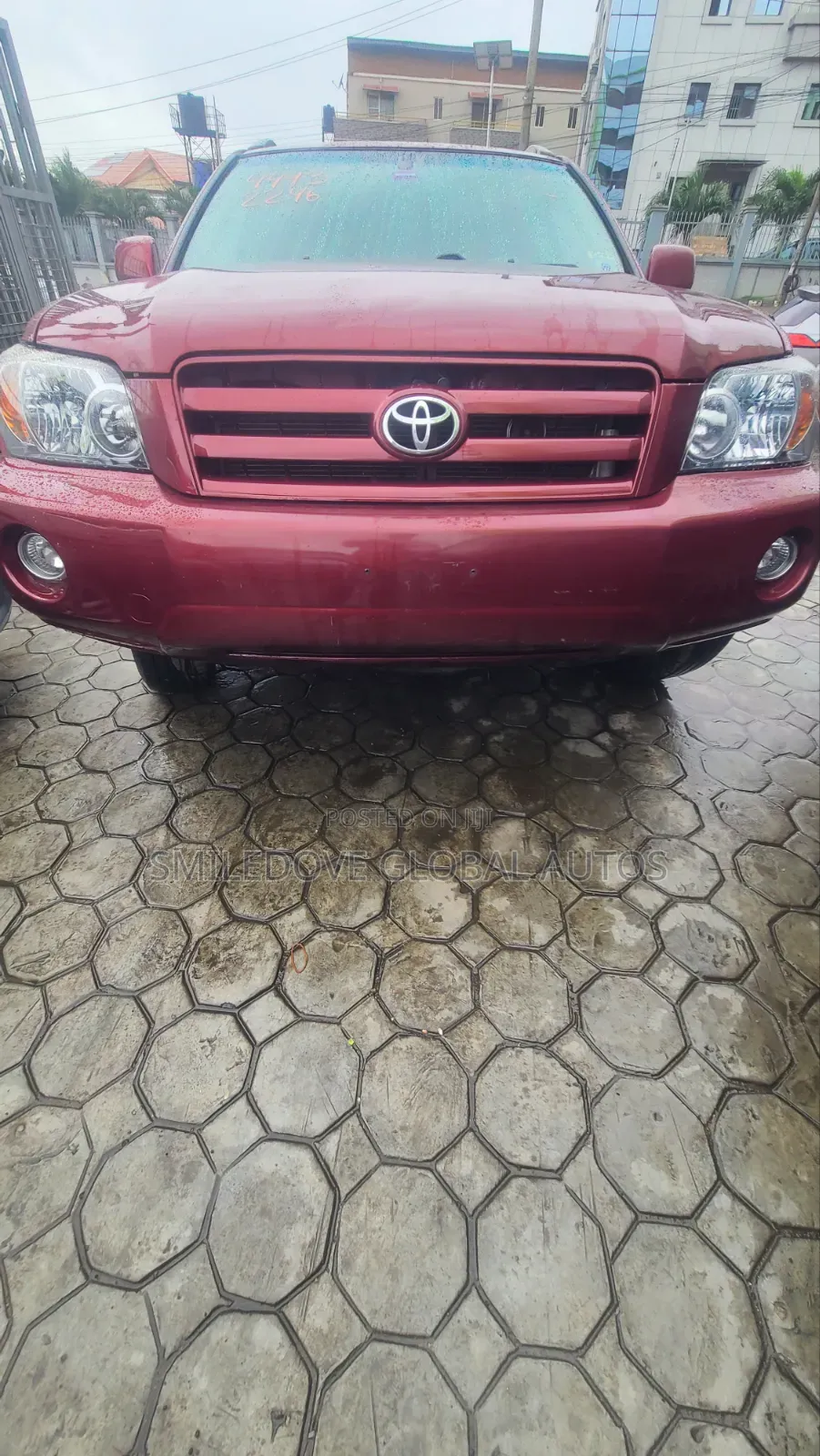 Toyota Highlander 2007 Red