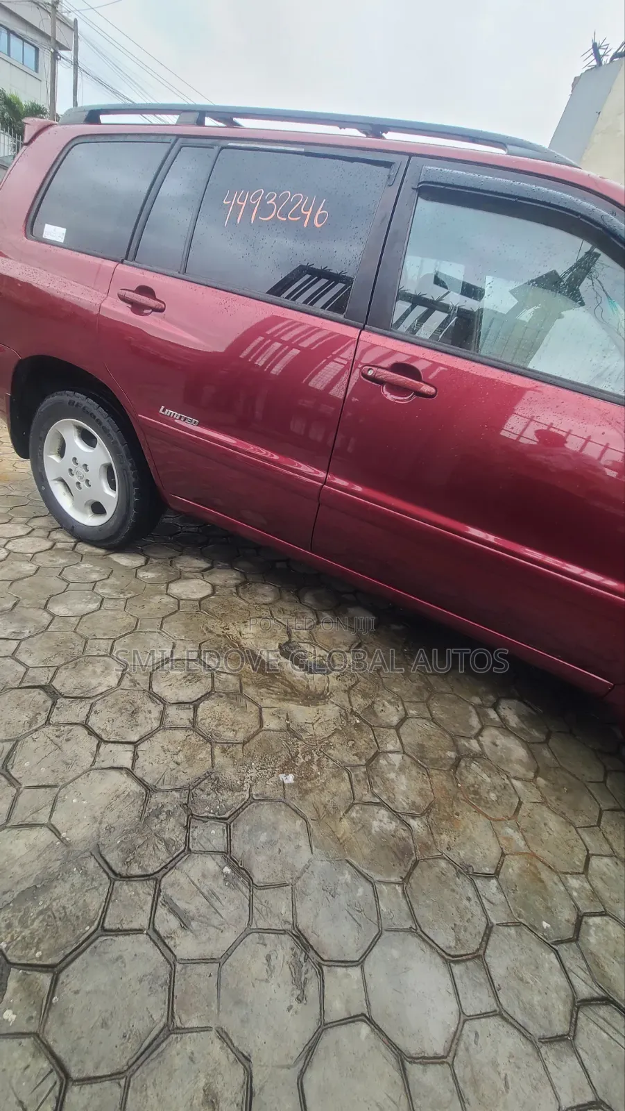 Toyota Highlander 2007 Red