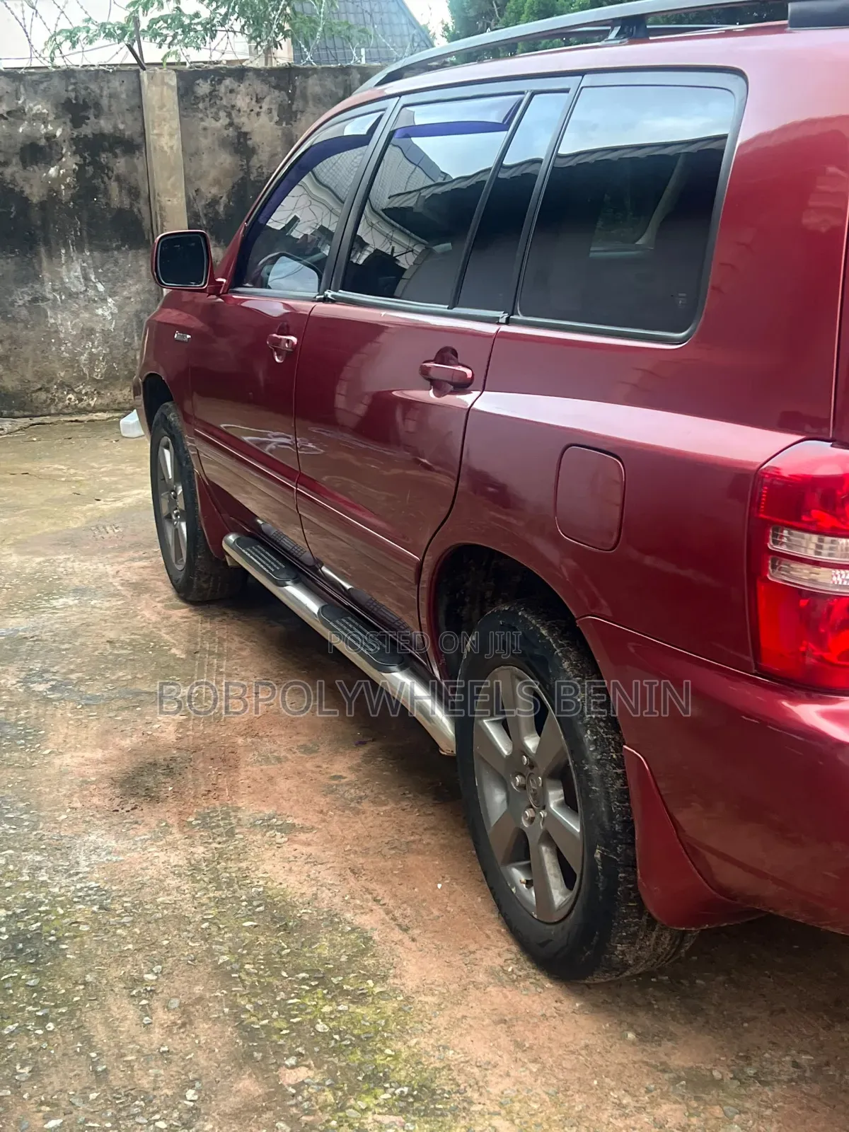 Toyota Highlander 2004 Red