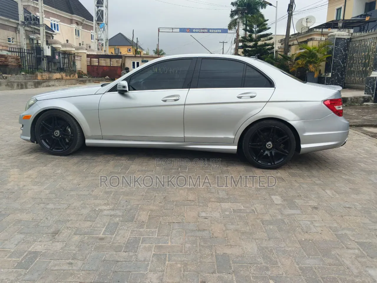 Mercedes-Benz C300 Sport 4Matic Sedan AWD (3.5L 6cyl 7A) 2013 Silver