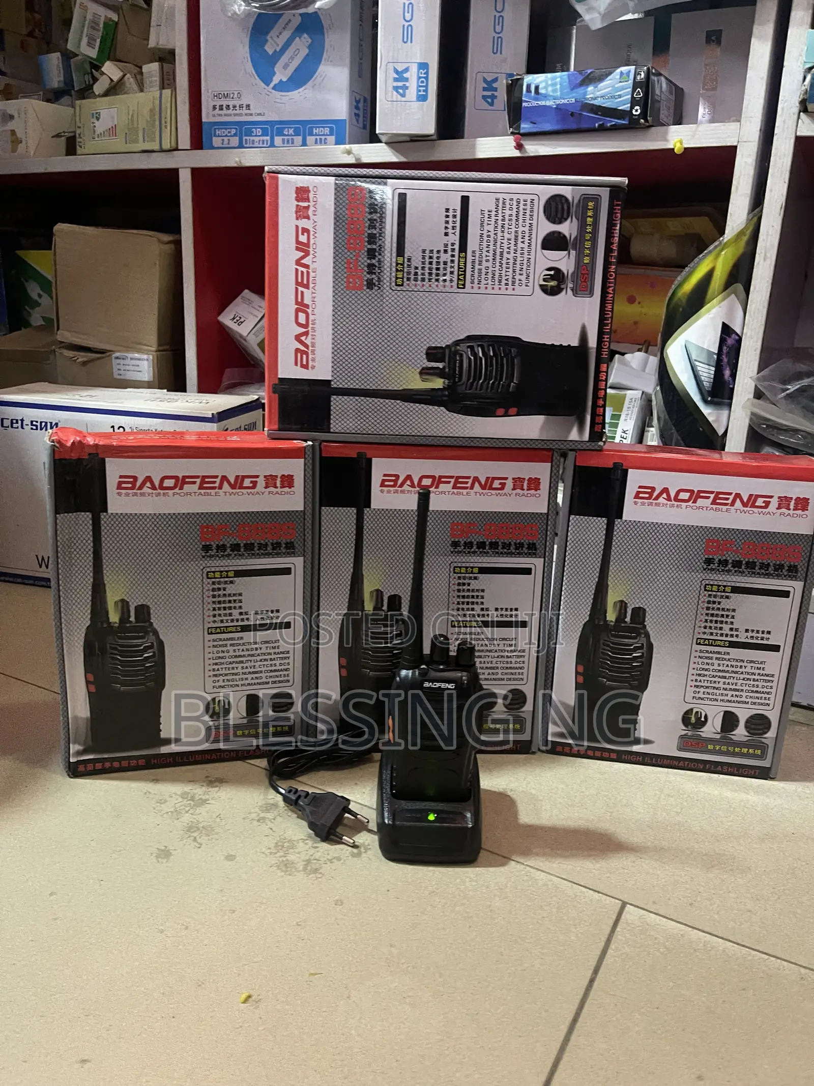Bafeong Bf 888 Walkie Talkie