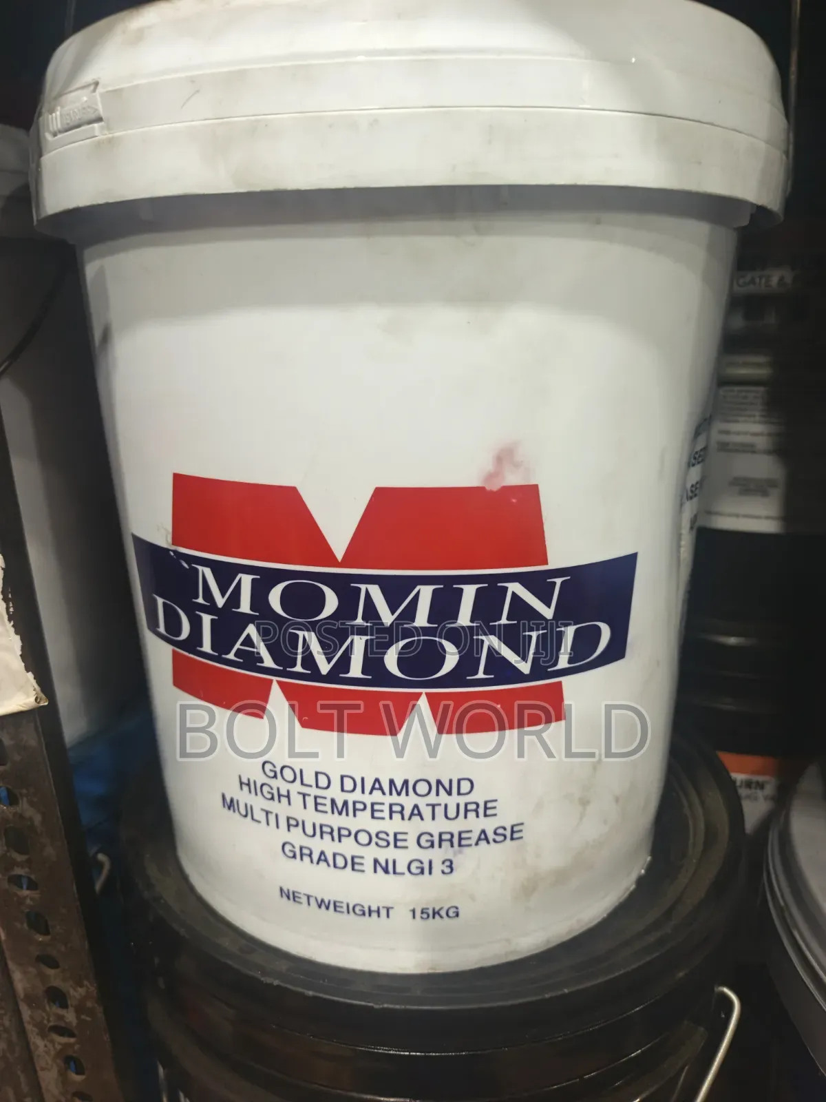 Momin Diamond Gold Diamond High Temperature Multi-Purpose Grease 15kg
