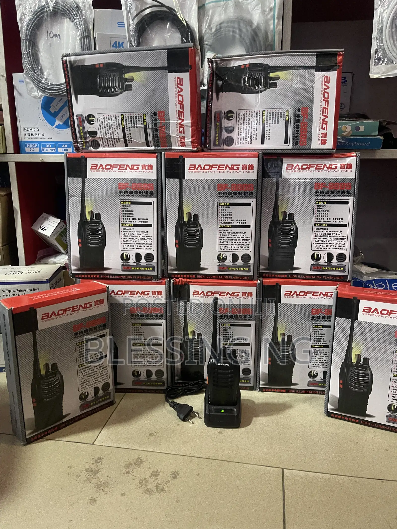 Baofeng Bf888s Walkie Talkie 1pieces for Each One Not the Pack