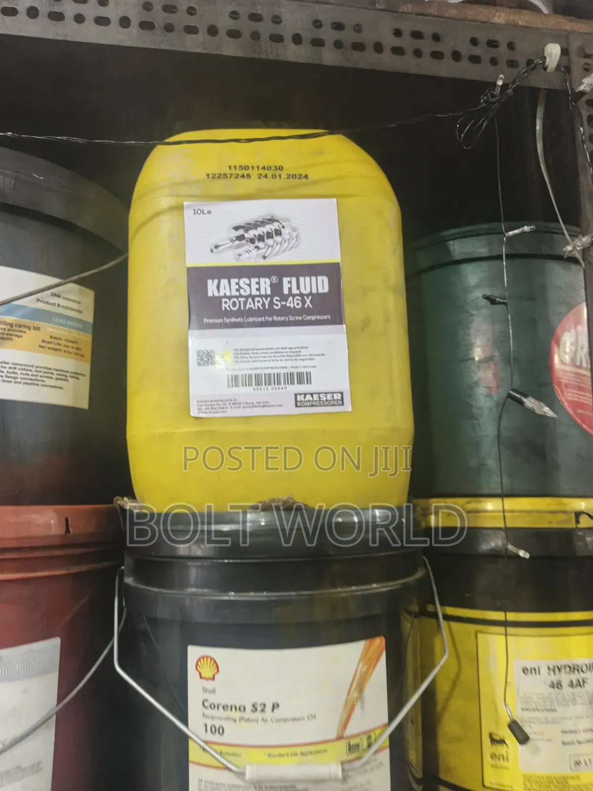 Kaeser Fluid Rotary S-46x Premium Synthetic Fluid for Compressor Oil