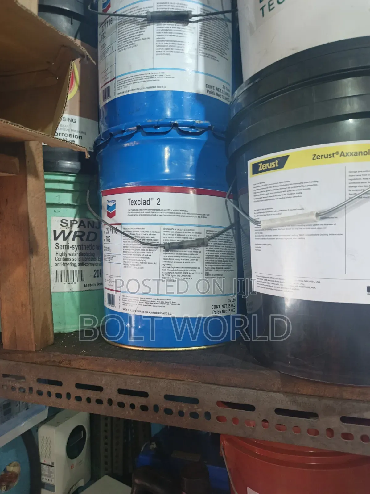 Chevron Texclad 2 Heavy-Duty Calcium-Based Grease Original