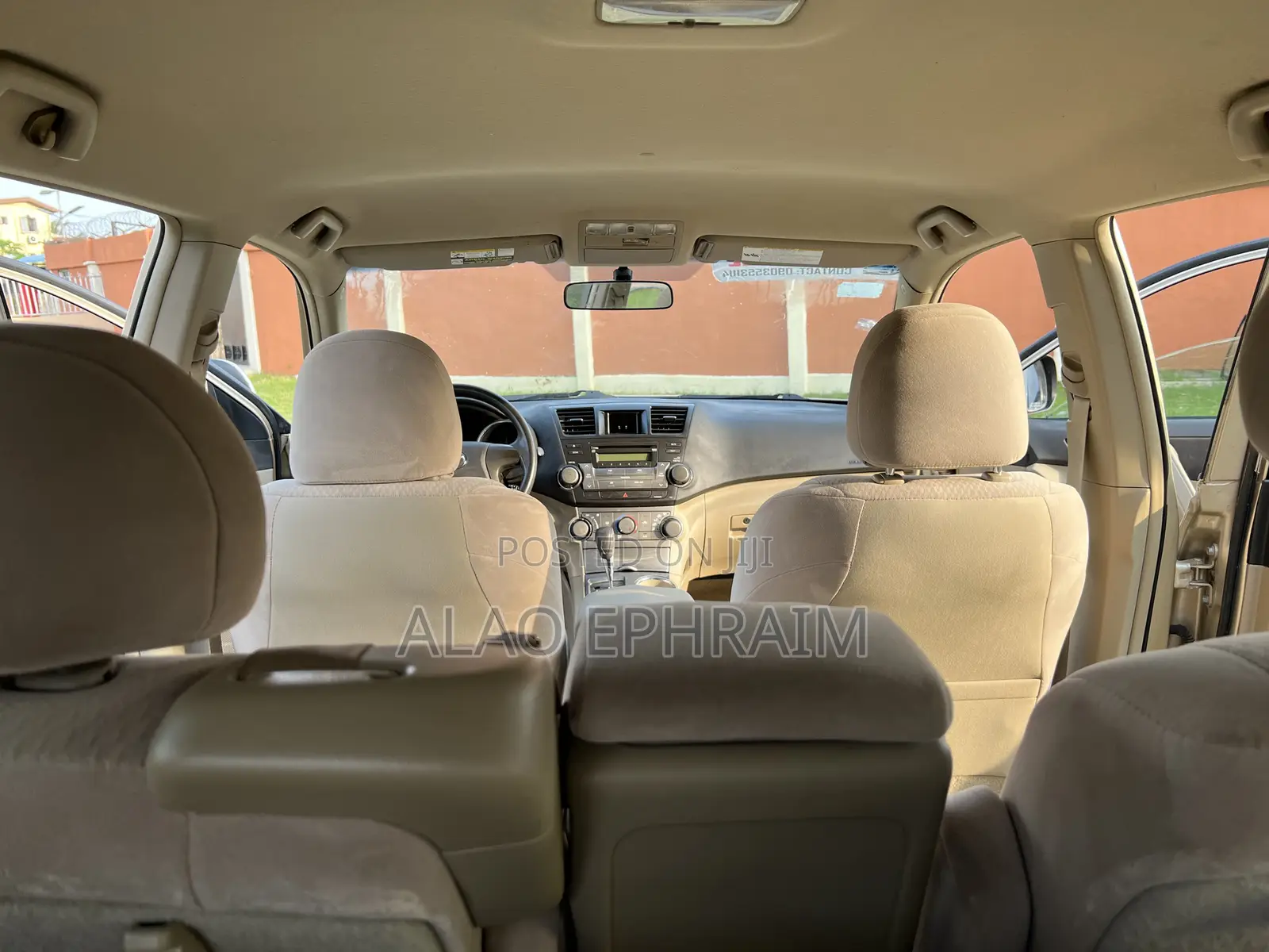 Toyota Highlander 2008 Gold