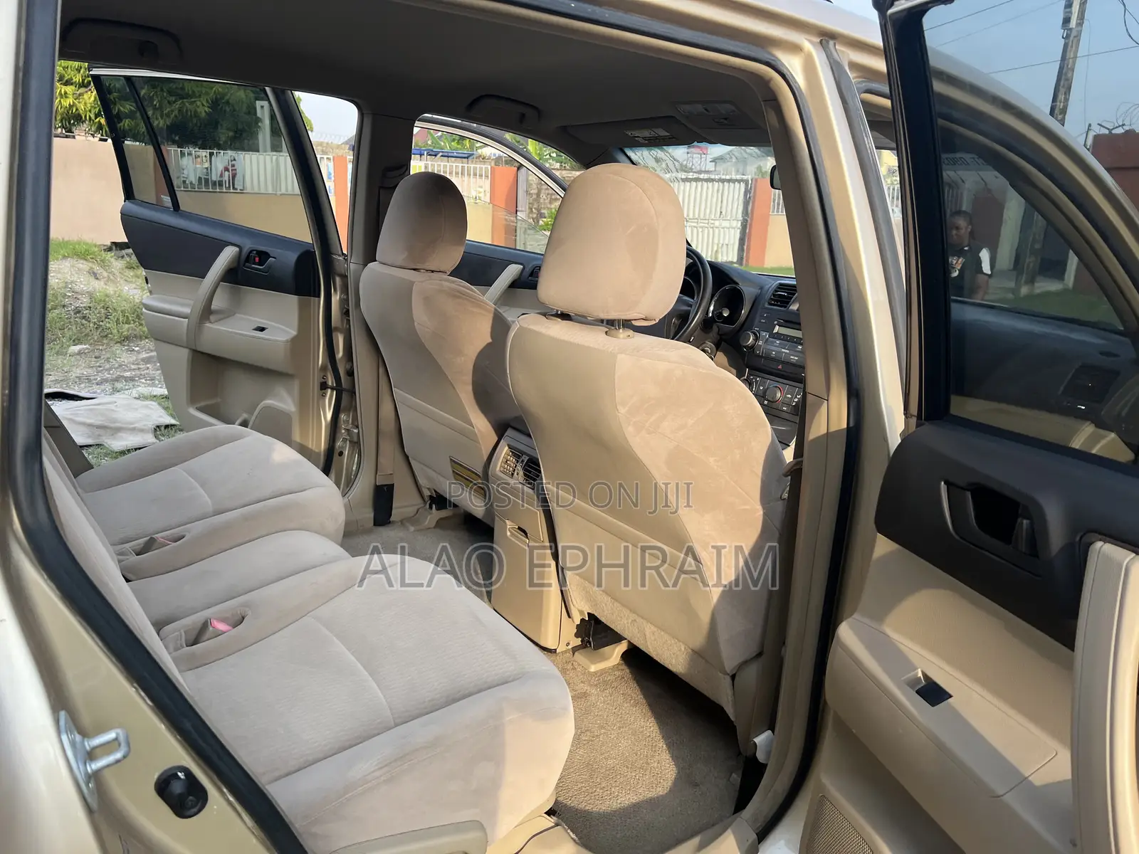 Toyota Highlander 2008 Gold