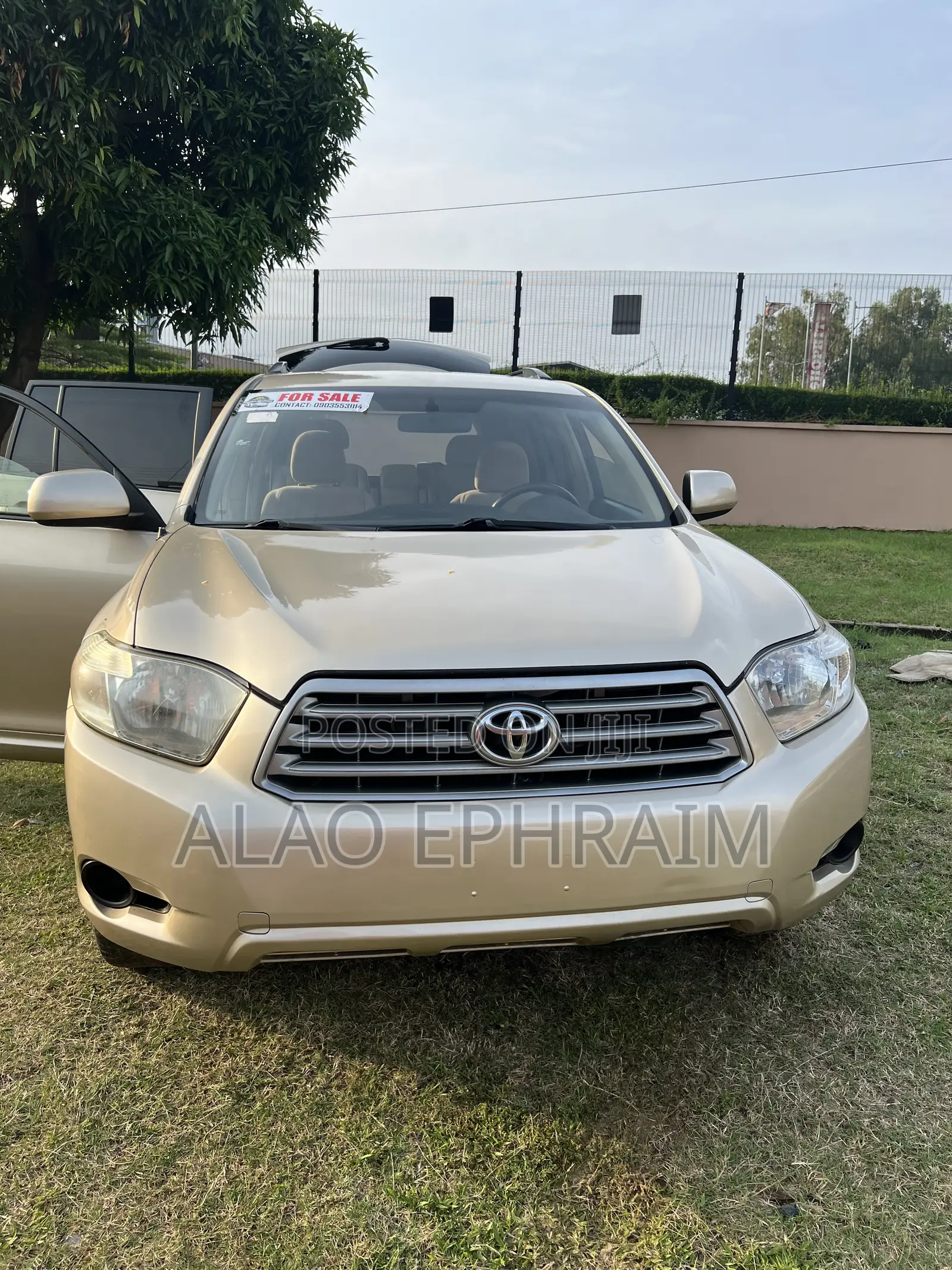 Toyota Highlander 2008 Gold