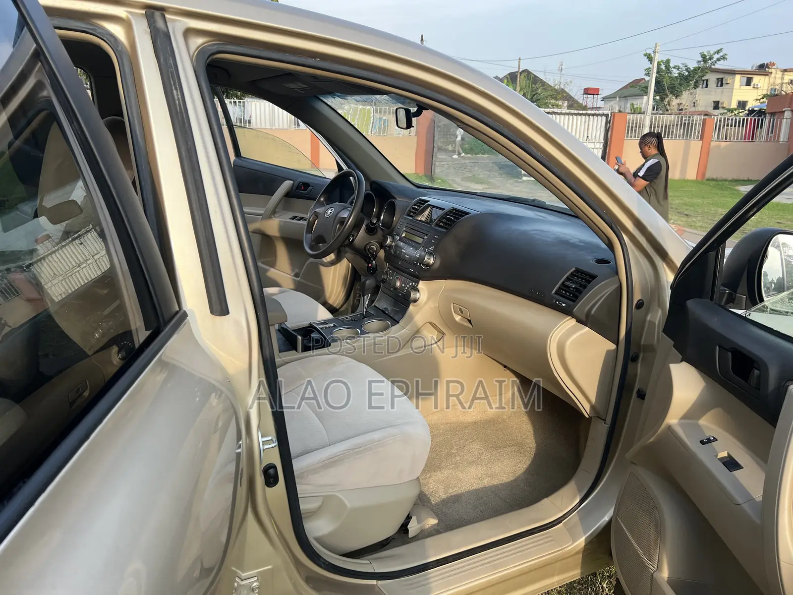 Toyota Highlander 2008 Gold