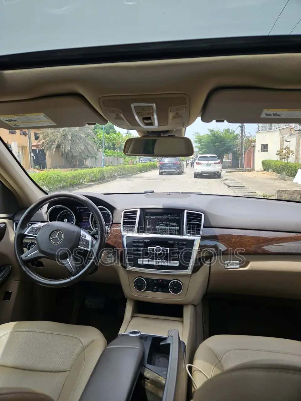 Mercedes-Benz M Class 2014 Blue