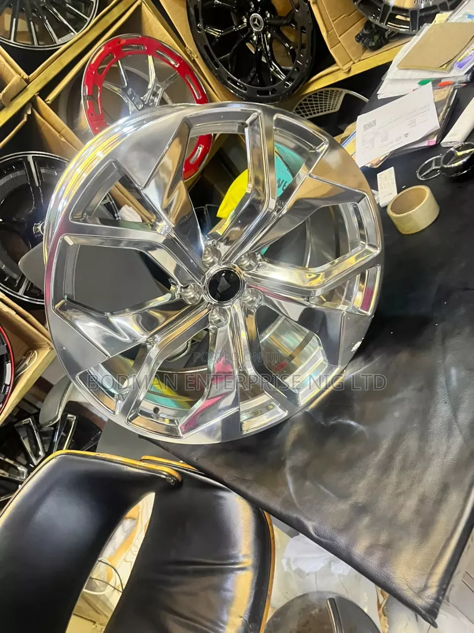 Alloy Wheels Chrome Size 20 for Jeeps/%=24