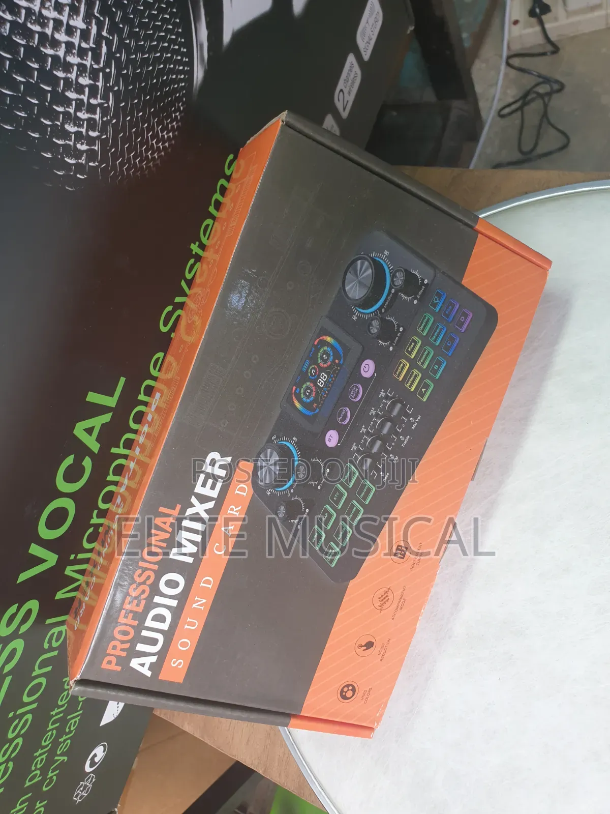 Professional Audio Mixer Sound Card
