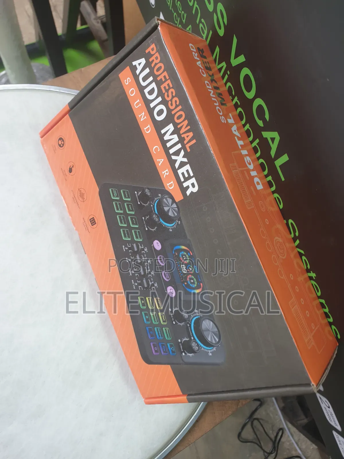Professional Audio Mixer Sound Card