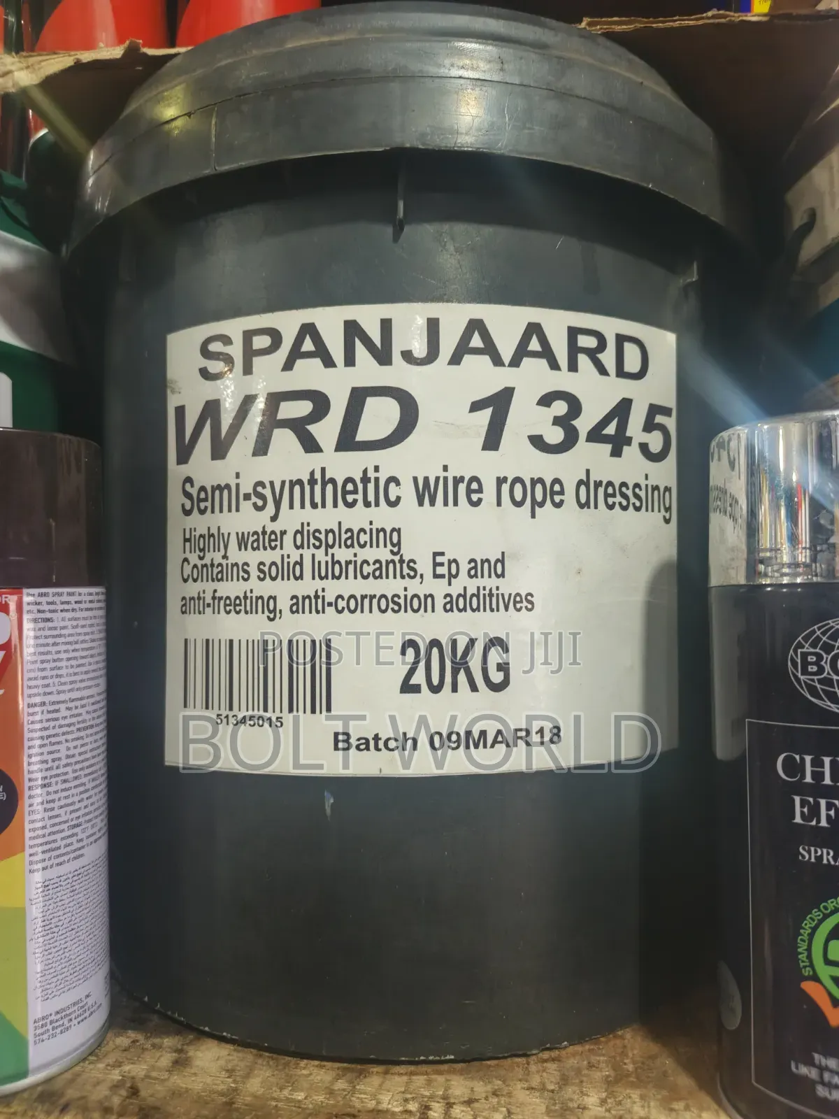 Semi Synthetic Wire Rope Dressing (Spanjaard WRD1345) 20kg