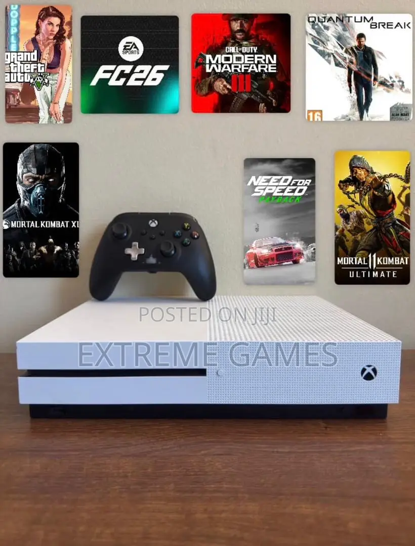 Xbox One S With 9 Offline Games and a Pad