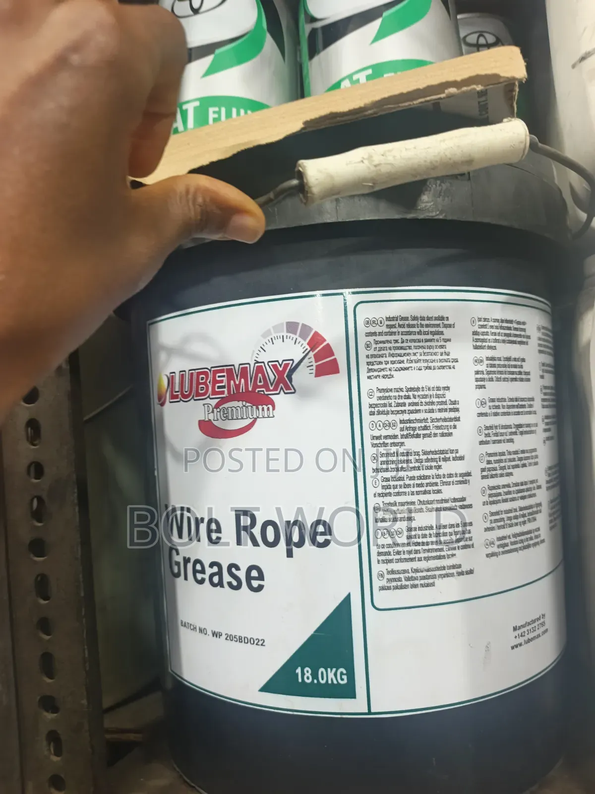 Lubemax Wire Rope Grease 18kg