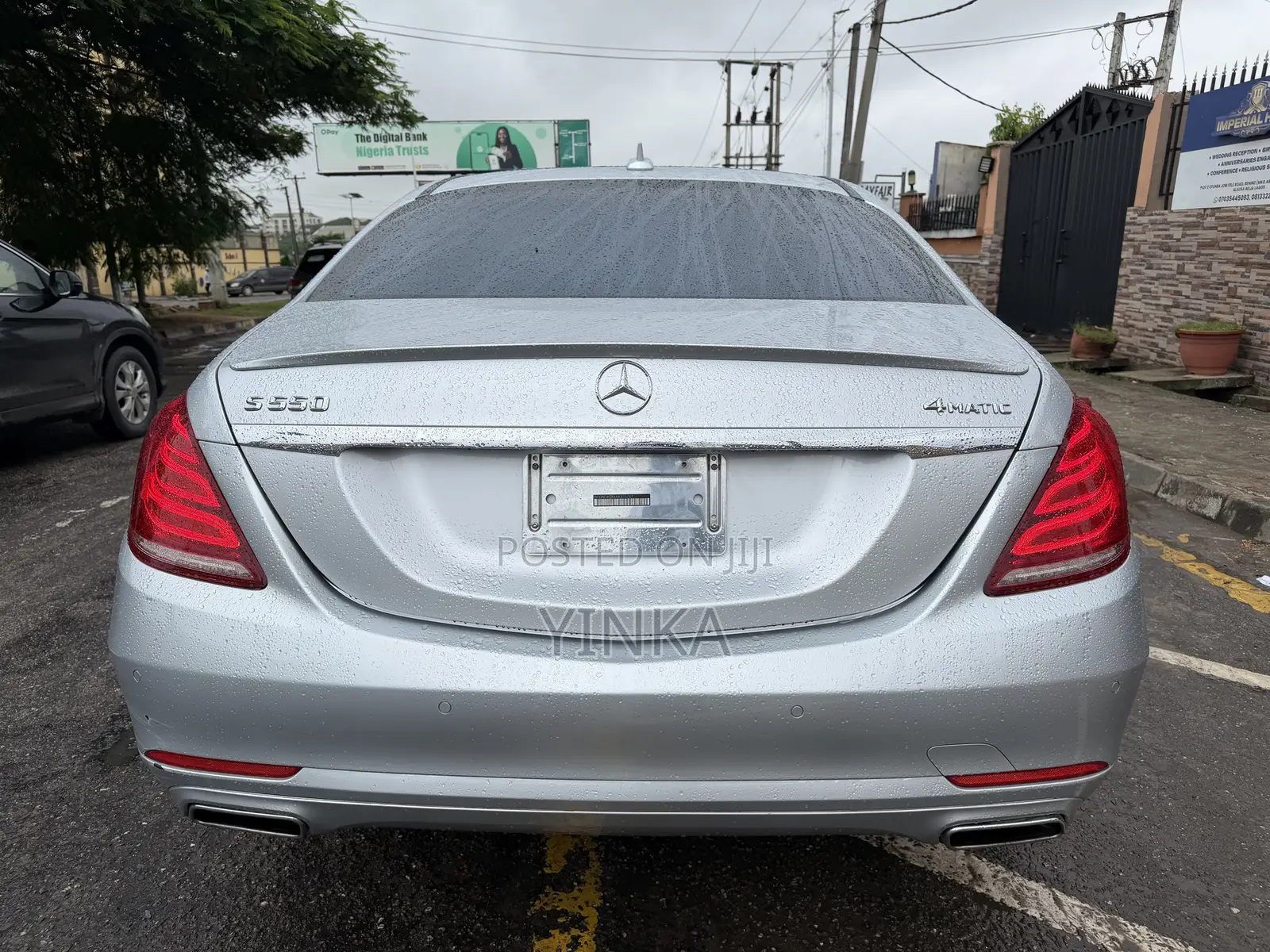 Mercedes-Benz S-Class S 550 4MATIC 2015 Silver