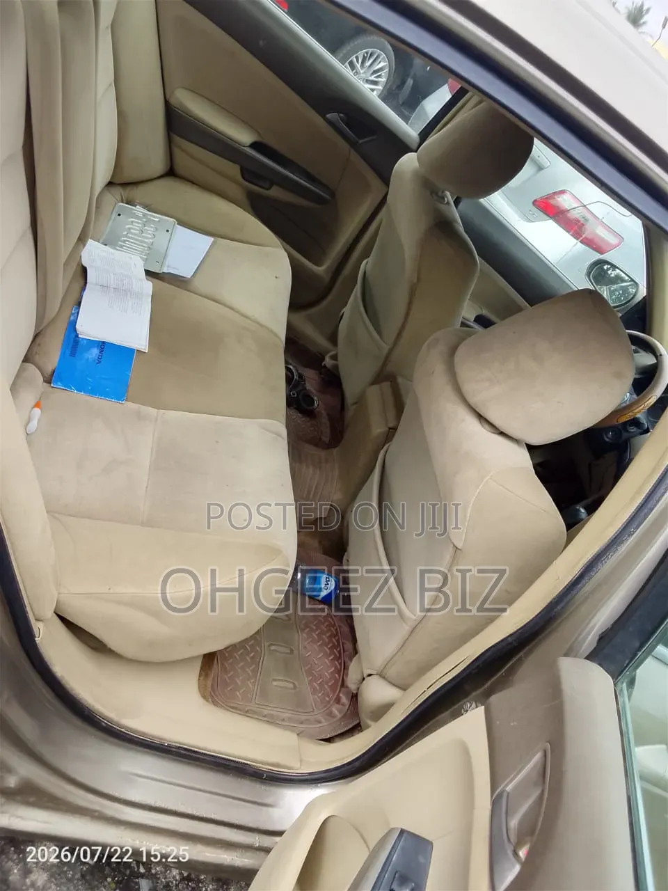 Honda Accord 2009 Gold