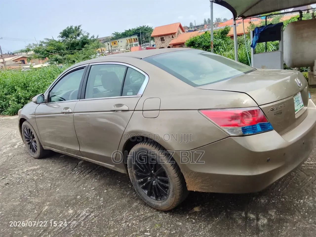 Honda Accord 2009 Gold