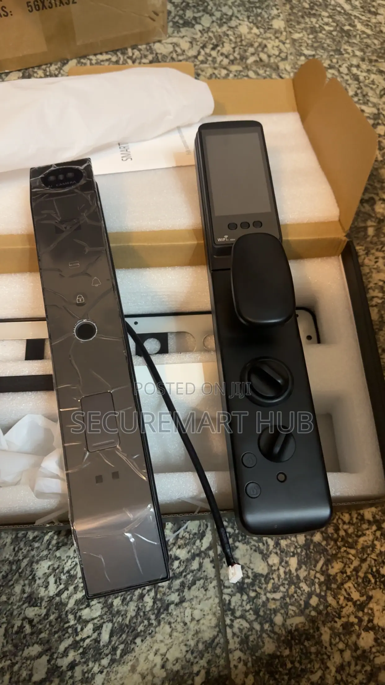 Smart WiFi Video Door Lock Fingerprint, Camera,Tuya App Keyless Entr