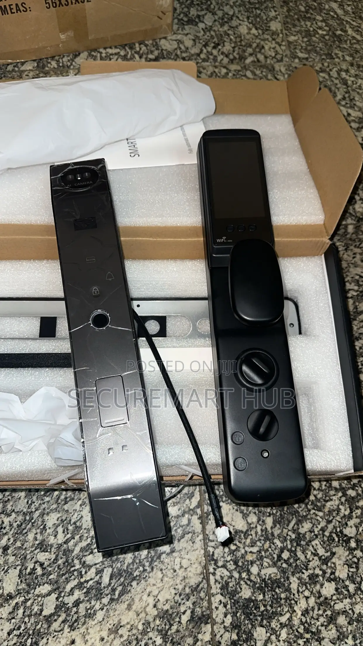 Smart WiFi Video Door Lock Fingerprint, Camera,Tuya App Keyless Entr